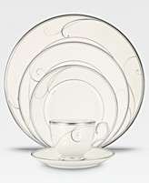 Noritake Dinnerware, Platinum Wave Collection