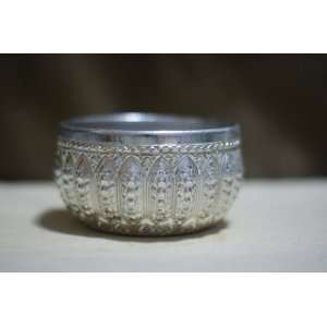  Silver Bowl Thai Traditional Style. 