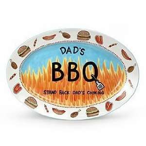 Stand Back Dads Cooking Plate 