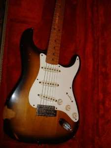 1984 Fender USA STRAT 57 Reissue STRATOCASTER W/ Original Tweed Case 