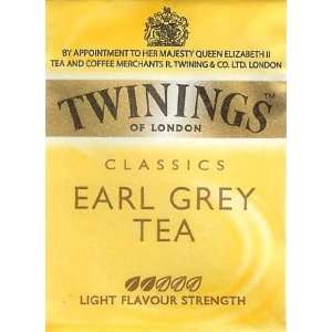 Twinings Earl Grey Tea, Tea Bags, 48 Count Boxes (Pack of 6)  