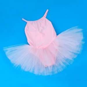  Girl Ballet Dance Dress Gymnastic Leotard Straps Tutu 7 8 