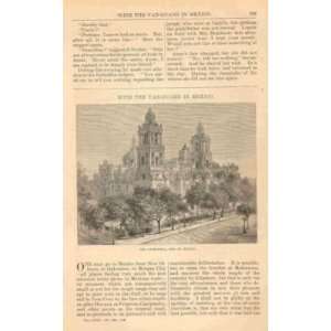 1882 Mexico City of Mexico Vera Cruz illustrated 