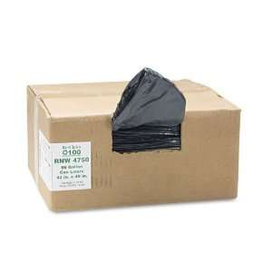  Webster ReClaim Can Liners, 56 Gallon, 1.25mil, 43 x 48 