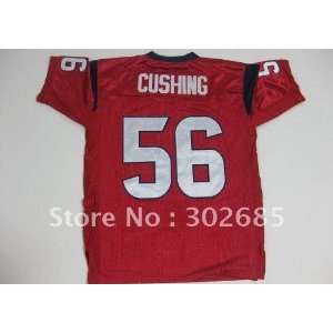  men houston texans #56 red football jerseys cushing jersey 