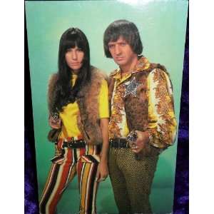  Rare Sonny and Cher Postcard 