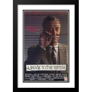  A Shock to the System 20x26 Framed and Double Matted Movie 