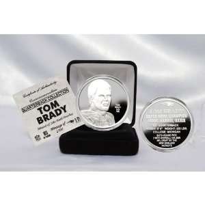  Highland Mint THM TBQBSMFK Tom Brady NFL Quarterback Coin 