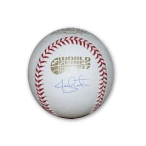  Jon Lester Signed Baseball 2007 World Series Red Sox 