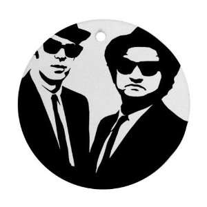 Blues Brothers Ornament round porcelain Christmas Great Gift Idea