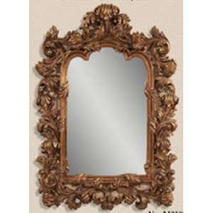  Shaped Mirror by Bassett Mirror Company   Antique Gold 