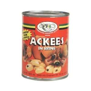 Ackees in Brine 19oz, (Pack of 12)  Grocery & Gourmet Food