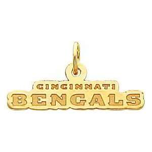  14K Gold NFL Cincinnati Bengals Charm