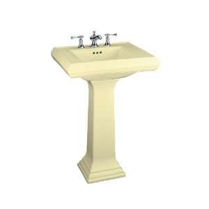   Memoirs Pedestal Lavatory with 8 Centers and Classic Design, Sunlight