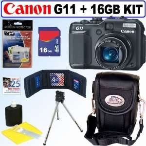  Canon PowerShot G11 10MP Digital Camera + 16GB Accessory 