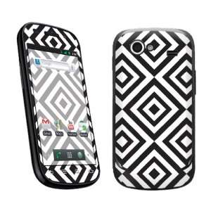   Protection Decal Skin Black White Square Cell Phones & Accessories
