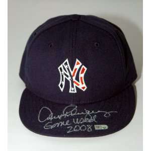    Alex Rodriguez game used 4th of JULY hat