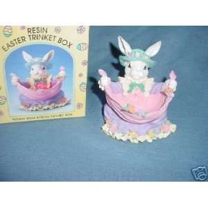 Easter Bunny Trinket Box