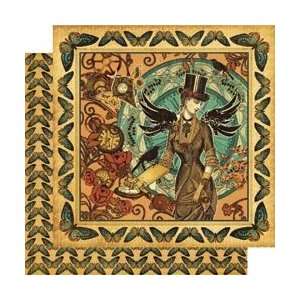 45 Steampunk Debutante Double Sided Paper 12X12 Time Flies; 25 Items 