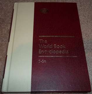 THE WORLD BOOK ENCYCLOPEDIA VOLUME 17 S Sn  