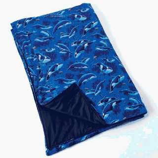   Sensorycritters Weighted Blanket   Dolphin Print