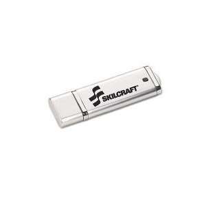  NSN5584987 USB Flash Drive, Password Protected, 4GB 