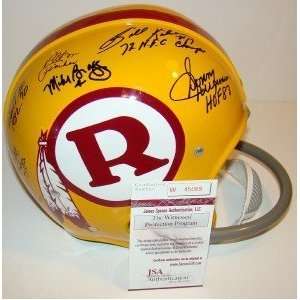 Redskins Greats SIGNED RIDDELL Proline RK Helmet JSA   Autographed 