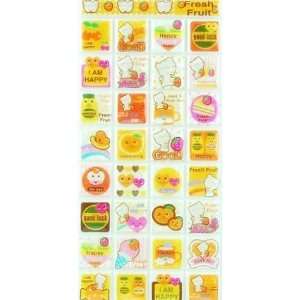  Cute Japanese Tile Stickers (Embossing) Toys & Games