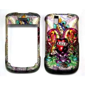   Snake&beau ty White with Matellic 3d Effect Case/Cover Everything