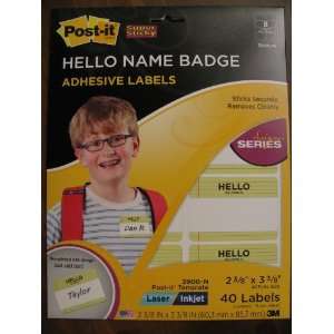   Labels 3900 N (40 labels per package) Laser & Inkjet