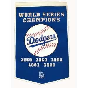 Los Angeles Dodgers MLB Dynasty Banner (24x36)