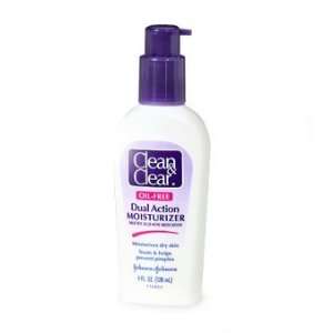 Clean & Clear Oil Free Dual Action Moisturizer Moisturizes dry skin 4 