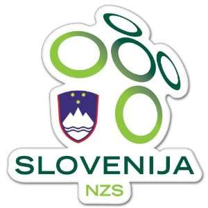  Slovenia National Football team sticker 4 x 4 