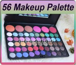 56 Colors EyeShadow Eye Shadow & Blush Combo Palette  