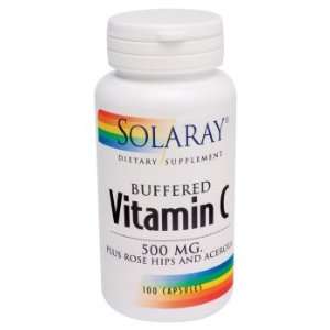   Vitamin C Rose Hips Buff, 500 mg, 100 capsules