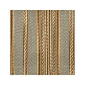  Stripe W/patter Steel by Duralee Fabric Arts, Crafts 