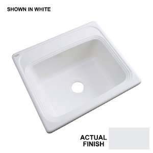  Dekor Single Basin Acrylic Topmount Kitchen Sink 38504 
