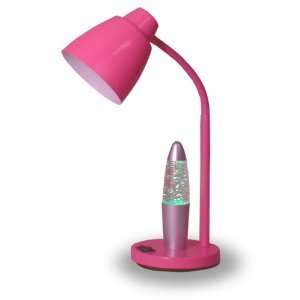  17 Inch New Metal Task Lamp   Pink Color