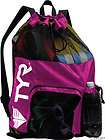 tyr big mesh mummy backpack style tote pink  