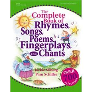  3 Pack GRYPHON HOUSE THE COMPLETE BOOK OF RHYMES SONGS 