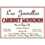 Les Jamelles Cabernet Sauvignon Vins de Pays DOc 2009 