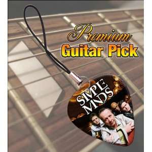  Simple Minds Premium Guitar Pick Phone Charm Musical 