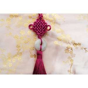  Traditional Chinese Knot Ornaments with Jade stone 8 