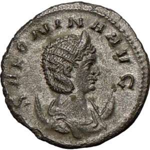   , Gallienus Wife 255AD Authentic Rare Ancient Roman Coin VENUS Love