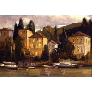  Waterfront Village by Howard Carr 36x24