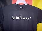 PORSCHE Do you speak Porsche? in german t shirt