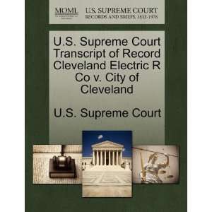  U.S. Supreme Court Transcript of Record Cleveland Electric 