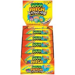 Sour Patch Extreme Soft & Chewy Candy, 1.8 Ounce Bags (Pack of 48 