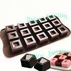   Silicone ROSE Ice Cube Chocolate Candy Jelly Mold Mould 