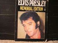 ELVIS PRESLEY MEMORIAL EDITION 1970S MAGAZINE   